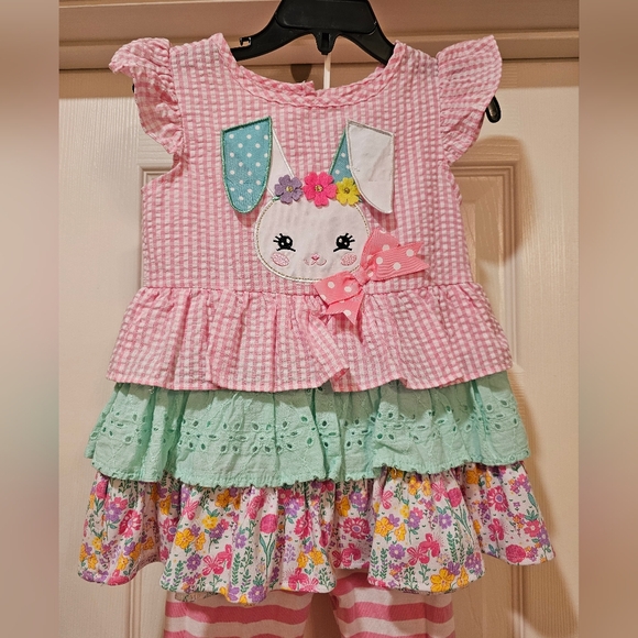 Easter Bunny Outfit 3T - Picture 2 of 12